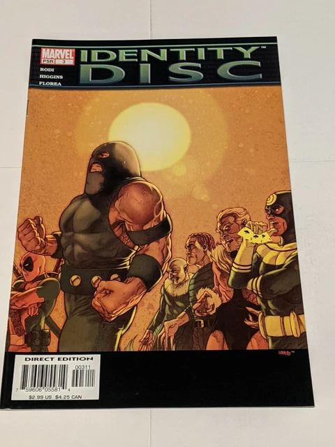Identity Disc #3 October 2004 Marvel Comics Rodi Higgins Florea