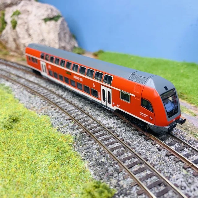 Voiture Pilote à Deux Niveaux DB Ep VI – Fleischmann 862086 – échelle N – Neuve