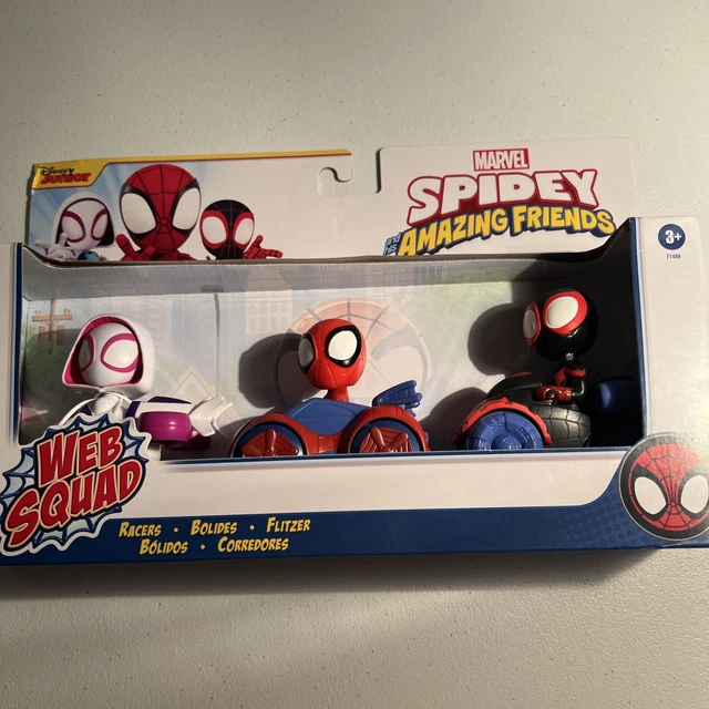 Hasbro Spidey – Véhicule Web Tech Glow Assorti (Modèles Aléatoires) Violet – Jouet Lumineux Pour Enfants