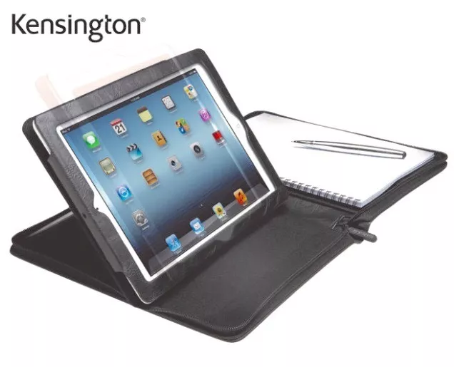 Kensington Folio Executive Mobile Organiser,binder,notepad storage, iPad 4,3 & 2