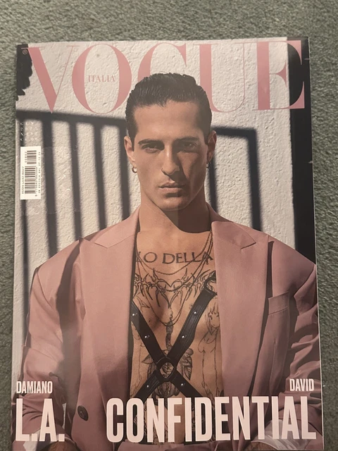 VOGUE MAGAZINE ITALIA January 2025 DAMIANO DAVID Brand New £25.66
