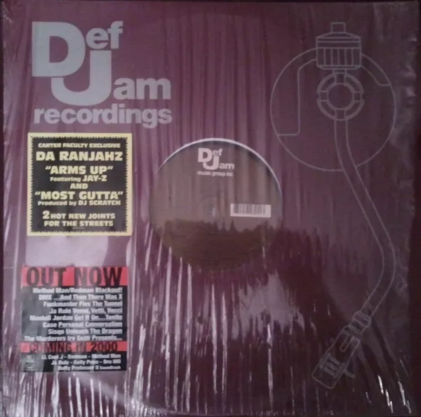 Da Ranjahz - Arms Up / VG+ / 12"", Promo