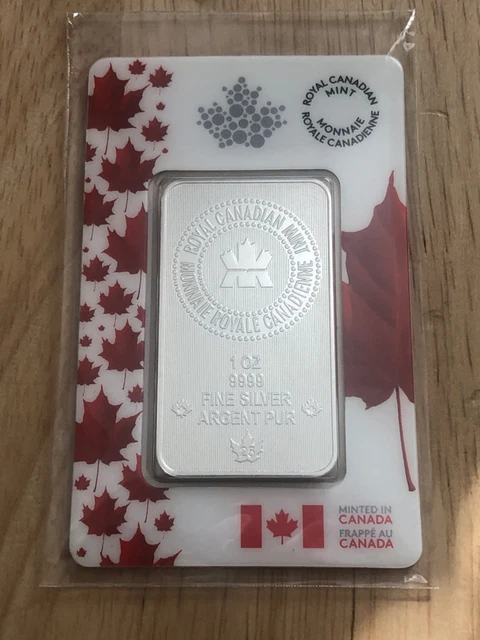 2025 ROYAL CANADIAN Mint Proudly Canadian 1-oz 99.99% Pure Silver