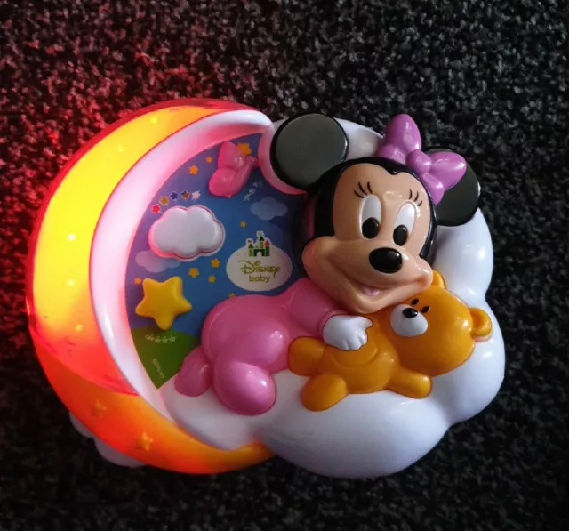 Clementoni "Baby Mickey Minnie Magic Star Projector"Cot Bed Toy