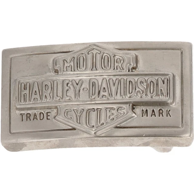 Sm Harley Davidson Moto Mc Outlaw Rebel Motociclista 90s NOS Vintage Belt Fibbia