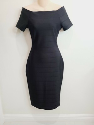 Haute Monde Dress Large Adult Womens Black Fitted Bodycon