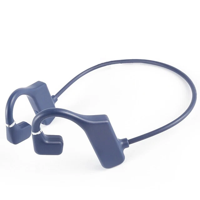 G1 Bone Conduction Bluetooth Gaming Headset Comfortable to Wear Cycling Run D6S5