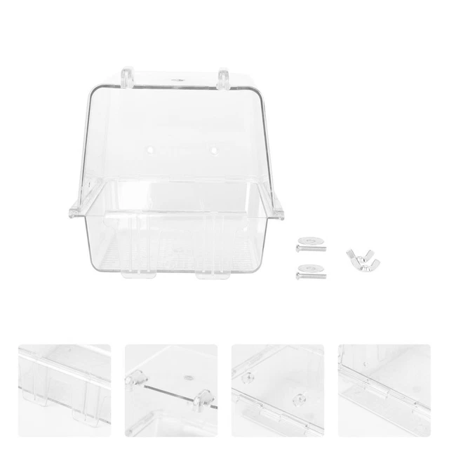 1Pc Badewanne Papagei Zubehör Papagei Badewanne Vogel Bad