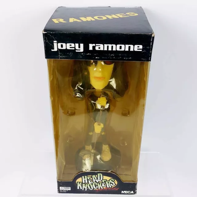 超熱 JOEY RAMONE THE Ramones Head Knockers NECA Toys 2002 Rare アメコミ
