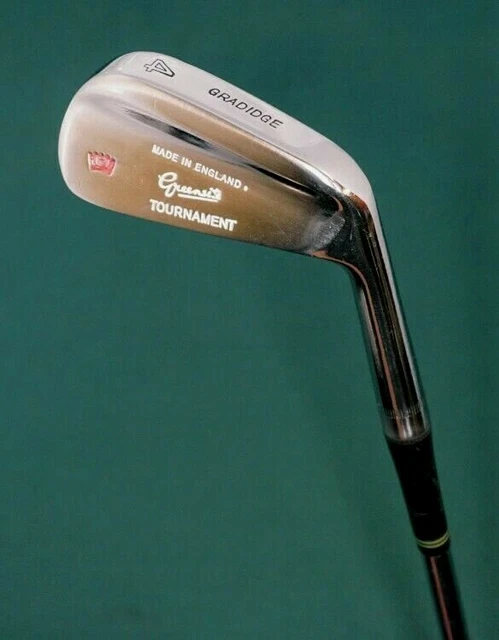Vintage Gradidge Greenlite Tournament 4 Iron Regular Steel Shaft Pro Only Grip Vintage Gradidge Greenlite Tournament 4 Iron Regular Steel Shaft Pro Only Grip