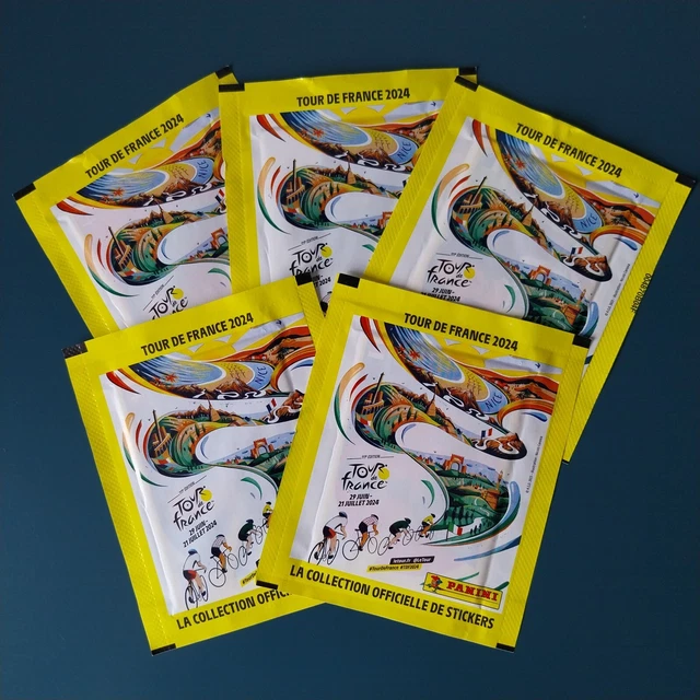 20 Stickers Panini Tour De France 2024 – Au Choix Parmi La Liste – Originaux Et Non Collés
