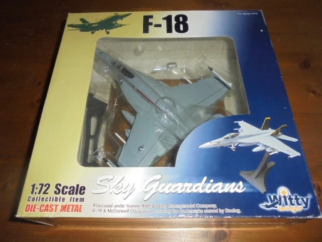 1/72 Witty Wings F/A-18F Super Hornet VFA-102 Diamondbacks Diecast WTW