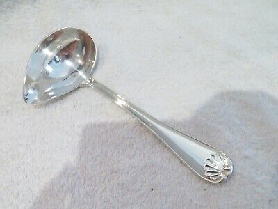 CHRISTOFLE VENDOME LOUCHE A SUCRE METAL ARGENTE PARFAIT ETAT 14.5cm 