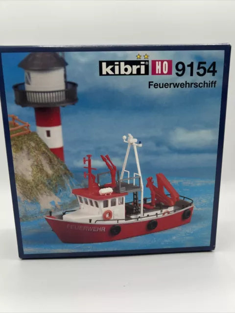 Scala H0 Kibri 9154 Kit di Costruzione " Nave di Fuoco “Nuovo Conf. Orig.