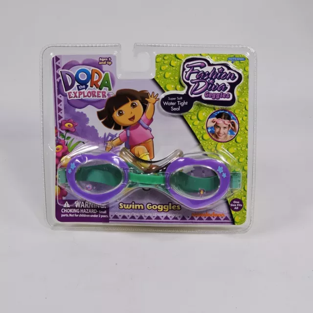 2010 Nick Jr Dora the Explorer Kids Size Swim Goggles