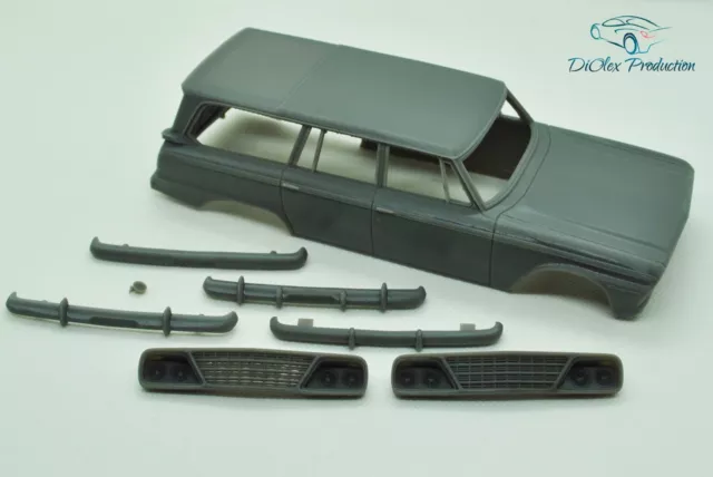 1/25 3D print resin kit Studebaker Daytona Wagonaire 1964