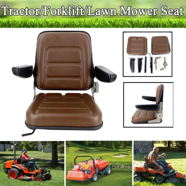 Kubota Seat Replacement Tractor Seat Universal Forklift Seat Black