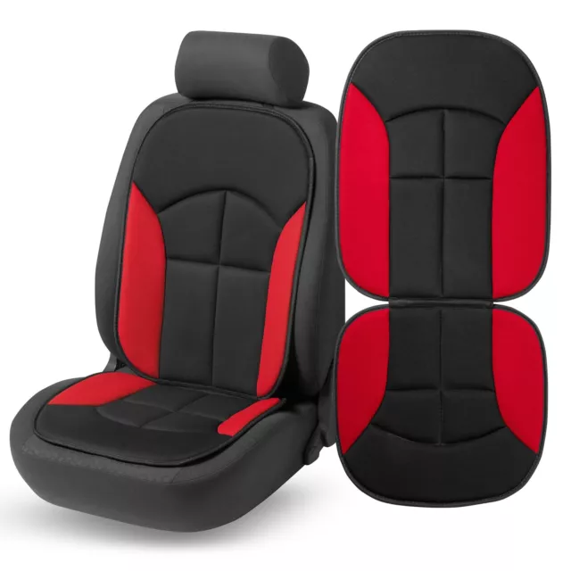 Auto-Sitzauflage Novara, PKW-Sitzaufleger, Autositzschoner, Universal rot