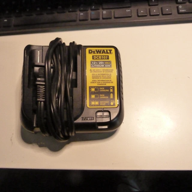 Dewalt DCB107 Lithium Ion Battery Charger 12V / 20V N