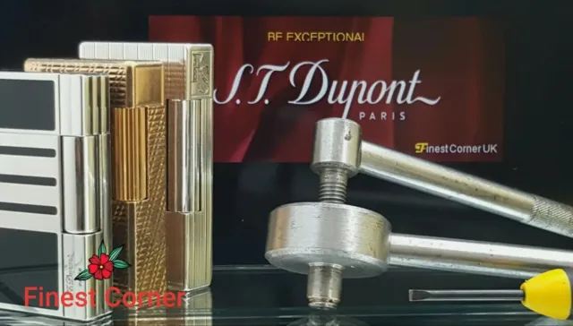 ST DuPont Lighter Repair Overhaul Service Line 1, 2 Gatsby All Models Warranty