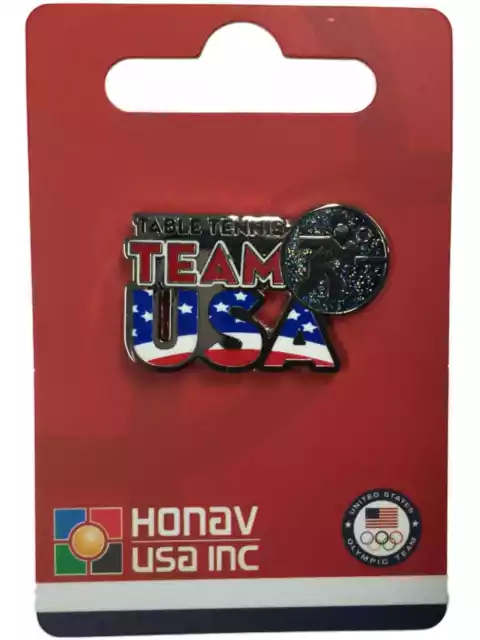 2020 Estate Olimpiadi Tokyo Giappone " Team USA " Tavolo Tennis Pittogramma