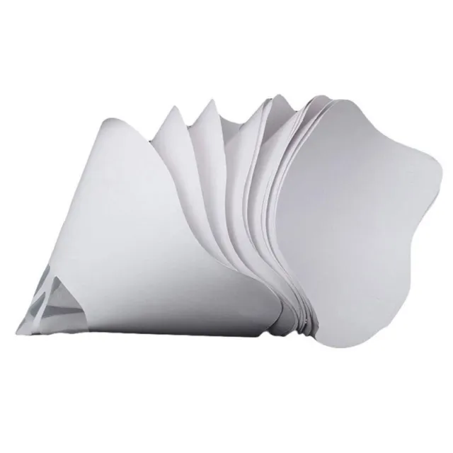 50/100pcs Funnel Paper 3D Printer Accessories White Thicken Filter