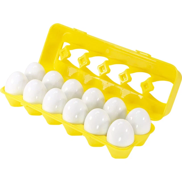 Matching Eggs Toddler Toys Color & Shape Recognition Match Toys Early Educa