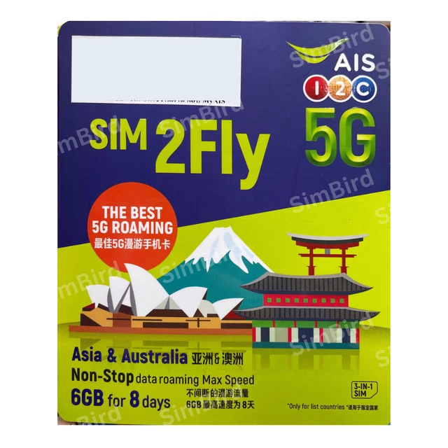 SIM Asia 4G Prepagata - 10GB Per 30 Giorni In Giappone, Corea, Thailandia E Altri 11 Paesi - Foto 8