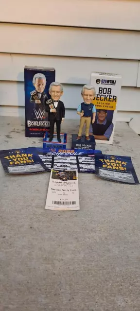 Bob Uecker Talking and WWE Bobblehead Sept 25/26 SGA Milwaukee Brewers SGA