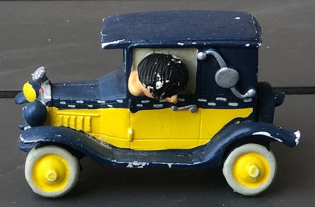 Figurine Gaston dans son taxi - Plastoy 2008 - Franquin