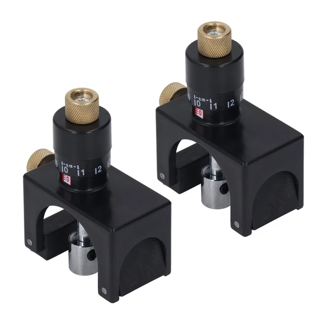 2Pcs Planer Knife Setting Jig High Carbon Steel Magnetic Gauge Setter Tool Set