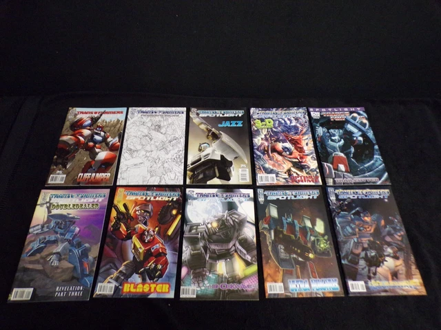 Lot Of (29) Idw Comics The Transformers Spotlight Comic Books