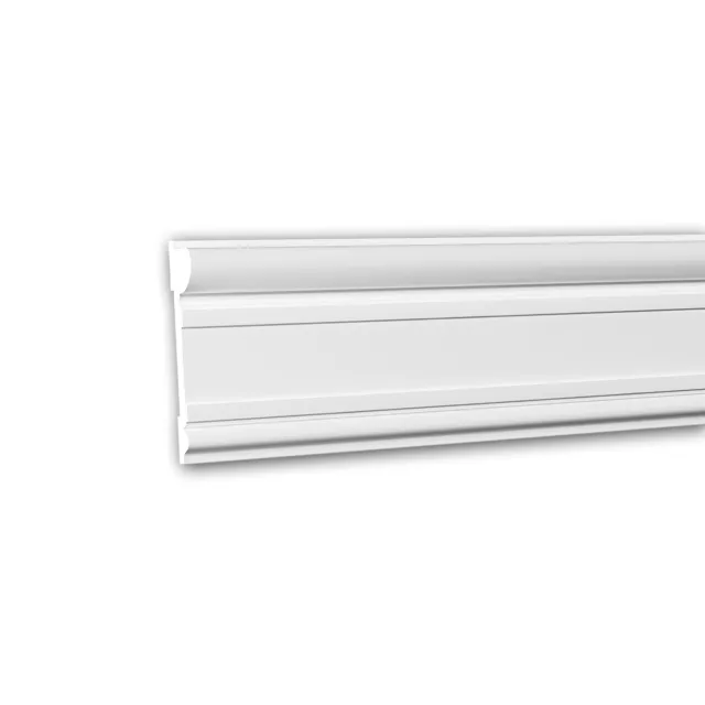 PROFHOME 151345F barra flexible de pared y friso barra de estuco barra decorativa 2 m