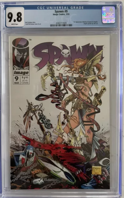 CGC 9.8 Spawn #5 6 7 9 Lot (Image 92) Todd McFarlane C/A Three 1st Apppearances