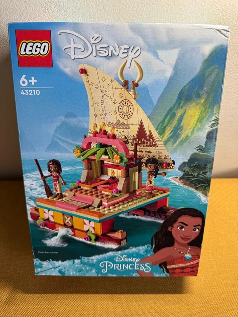 LEGO DISNEY PRINCESS: Moana's Wayfinding Boat (43210) £34.00 - PicClick UK