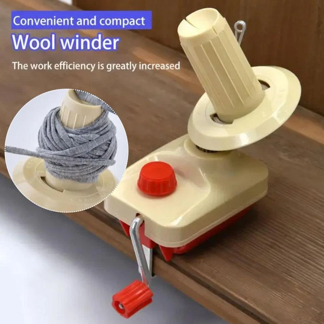 HAND OPERATED YARN Winder Fiber Wool Manual Handheld Winder Machine