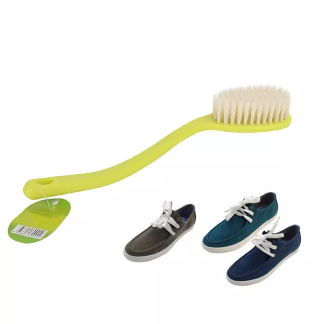 Spazzola per vestiti con impugnatura lunga spazzola per intonaco scarpe arco pulita