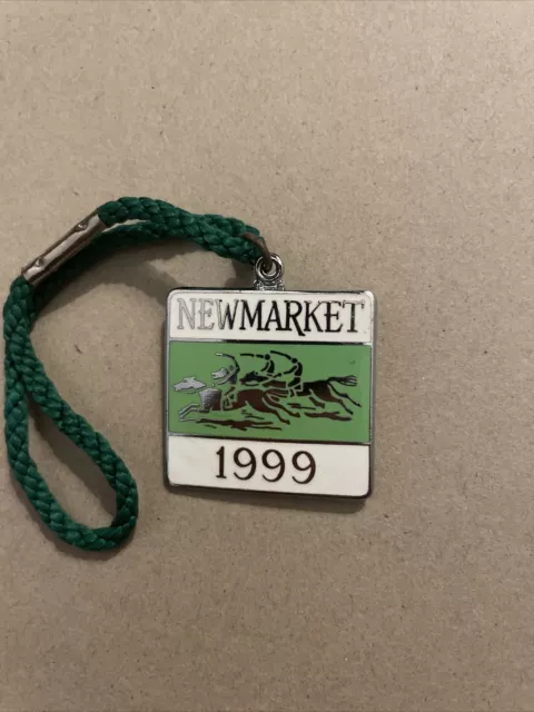 Metal Members Horse Racing Badge Newmarket Junior 1999