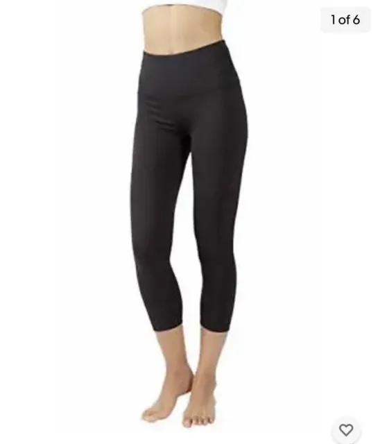 Yogalicious High Waist Ultra Soft Lightweight Leggings - High Rise Yoga Pants  M