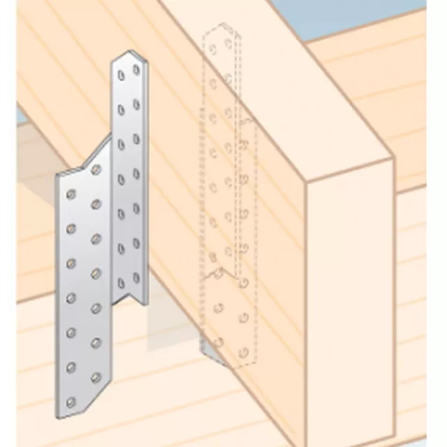 Sparrenpfettenanker Pfettenanker Sparrenanker rechts links Winkel ETA Zulassung 2
