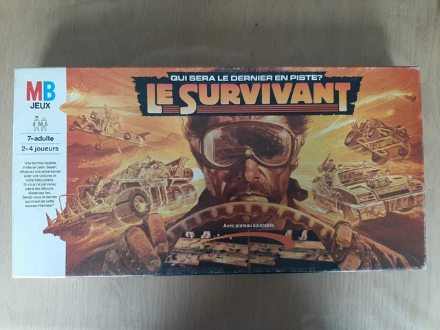 Jeu De Société Le Survivant - MB - 1987 - Non Complet - Vintage