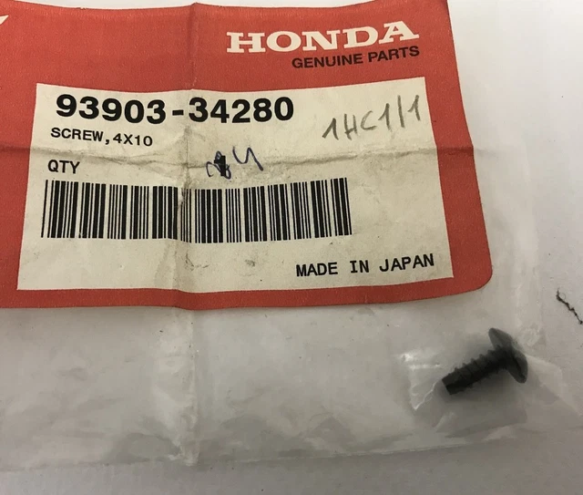 Vigne 4x10 - Vis (4x10) - Honda NOS : 93903-34280