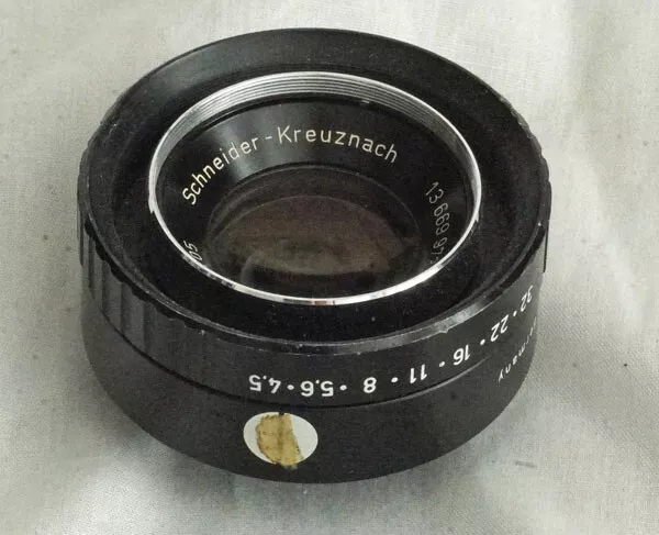 Schneider Kreuznach Comparon F4,5/105 mm lente más amplia