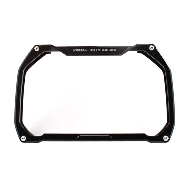 Couvercle Protection Compteur Vitesse Moto Noir – Cache Compteur ABS Pour Yamaha YBR 125 ED 2005-2009, Anti-Rayures Et Robuste