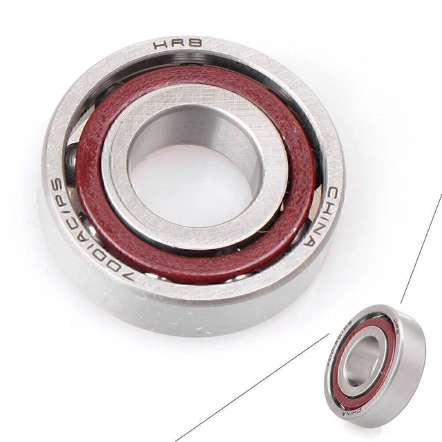 7001AC/7001 Hochpräzision Winkelkontakt Spindel Kugellager 12x28x8mm Metall