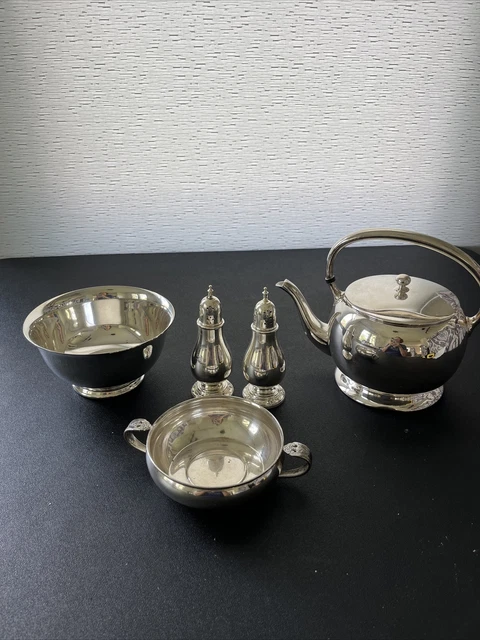 silverplate lot of 4 Items