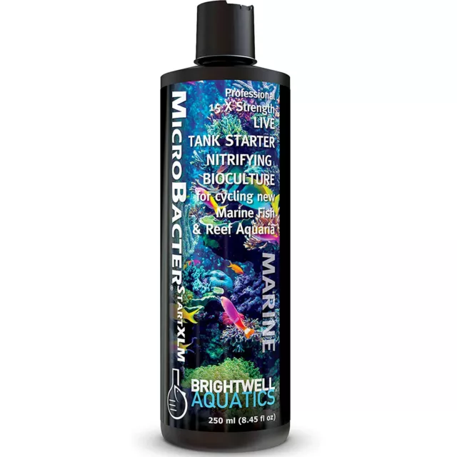 Brightwell Aquatics MicroBacter START XLM 250mL Rapid Reef Aquarium Cycling