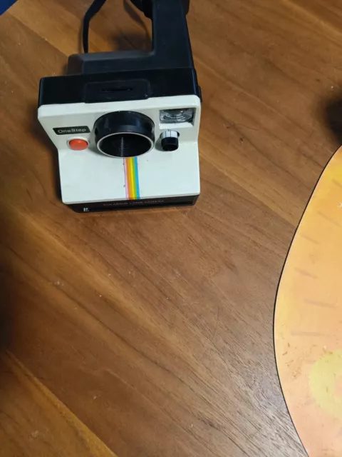 Polaroid Land Camera  one step rainbow 2