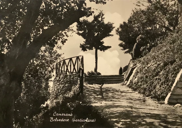 Camerano (Ancona) cartolina viaggiata 1959