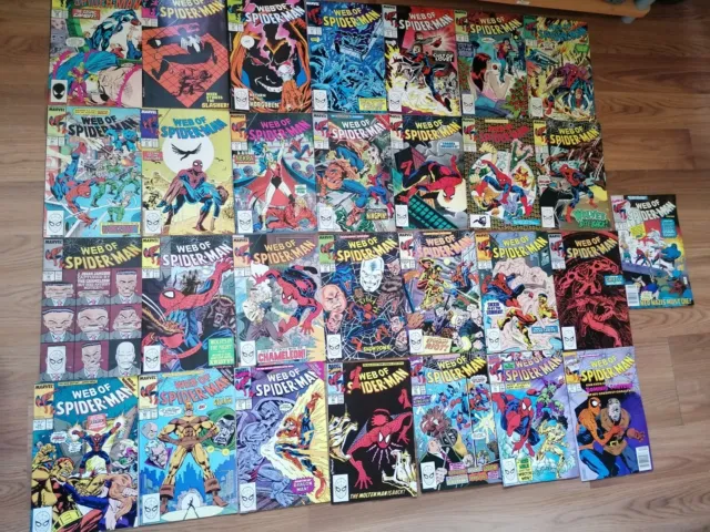 Web Of Spiderman Comics Bundle 2. Marvel Comics, Green goblin, Kingpin, Nekra